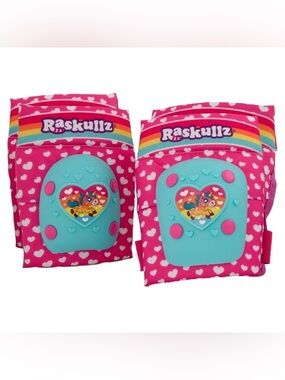 Raskullz Super Rainbow Corn Unicorn Elbow and Knee Pad Set Ages 3 & up
